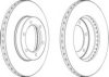 FERODO DDF800 Brake Disc